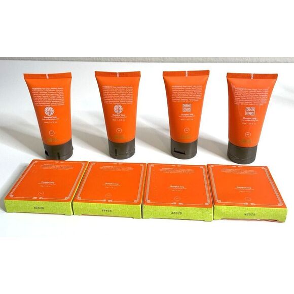 Lot of 8 Shanghai Tang Mandarin Tea Hotel Travel Bath Soap Conditioner Lotion - Picture 2 of 9
